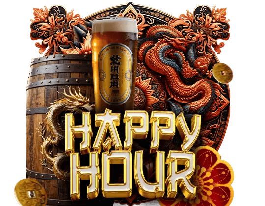 Drink happy thoughts